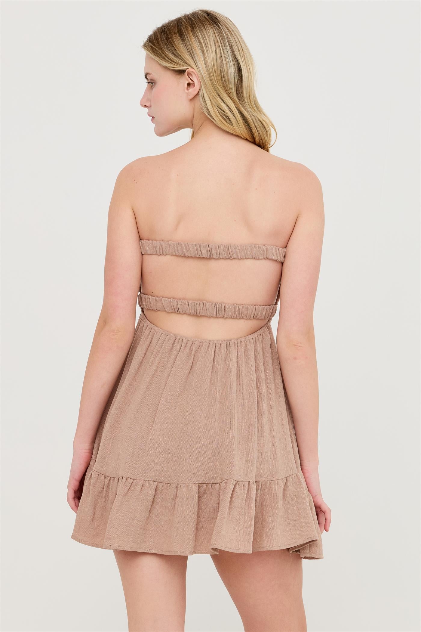 Golden Hour Mini Dress