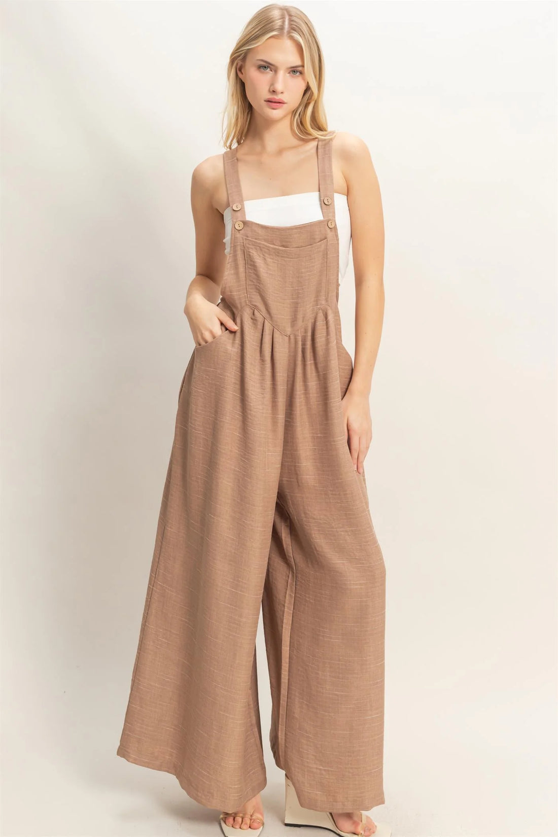 Coastal Breeze Wide Leg Jumpsuit