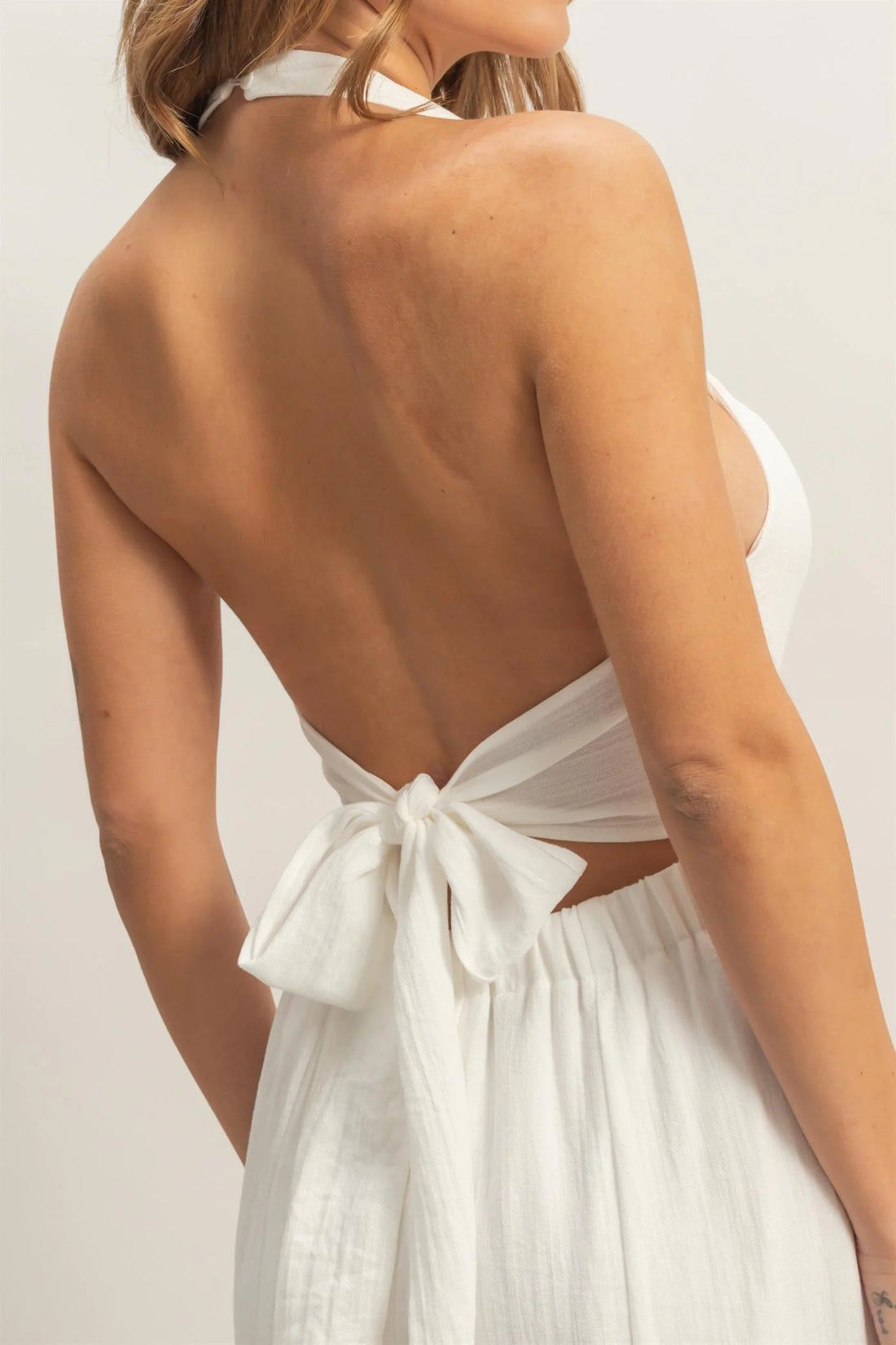 Summer Breeze Halter Jumpsuit