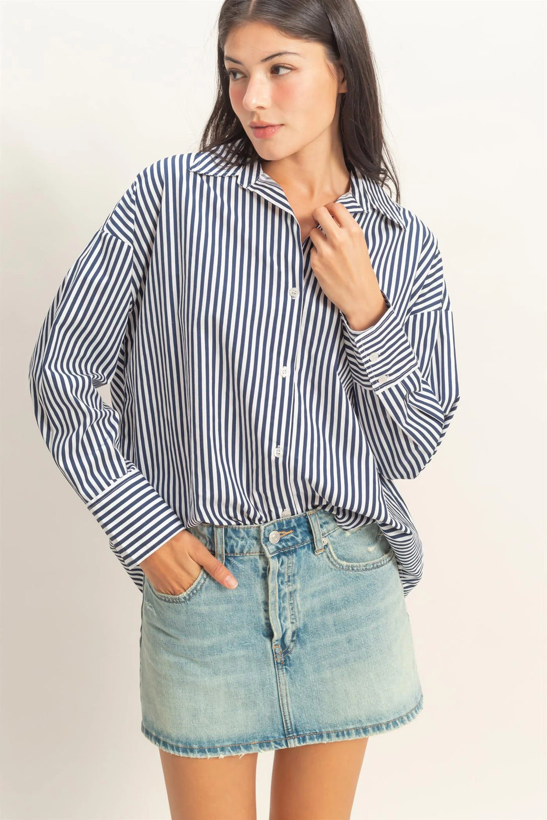 Nautical Nights Striped Top
