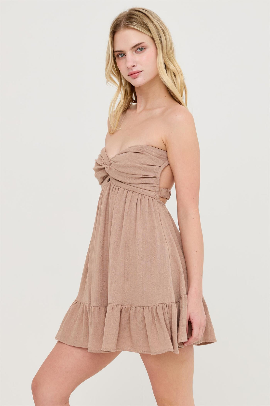 Golden Hour Mini Dress