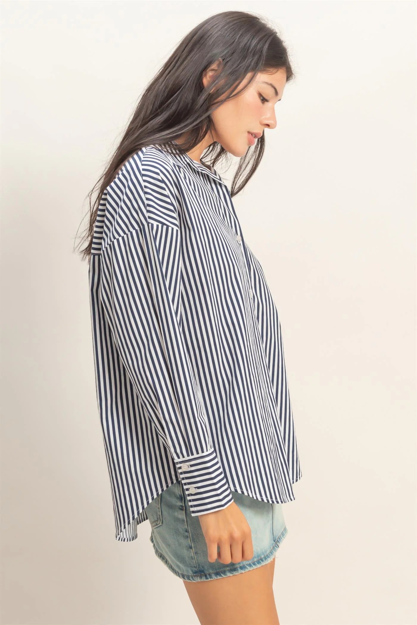 Nautical Nights Striped Top