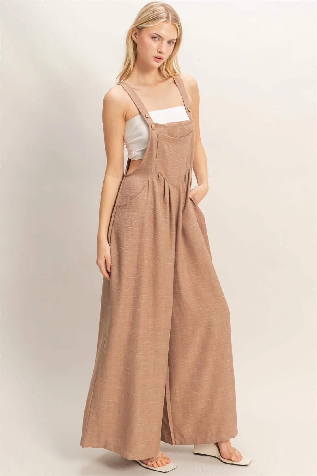 Coastal Breeze Wide Leg Jumpsuit