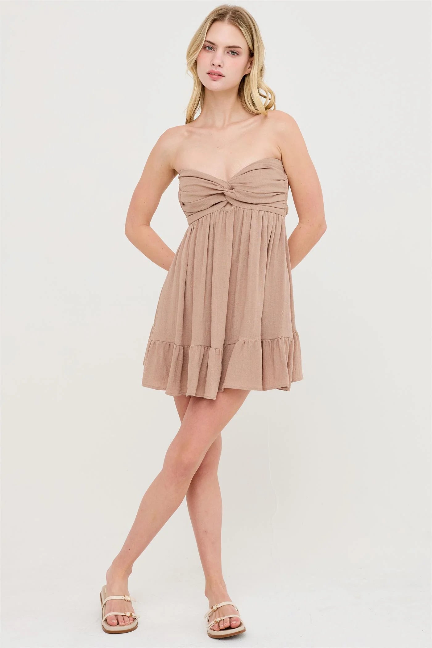 Golden Hour Mini Dress