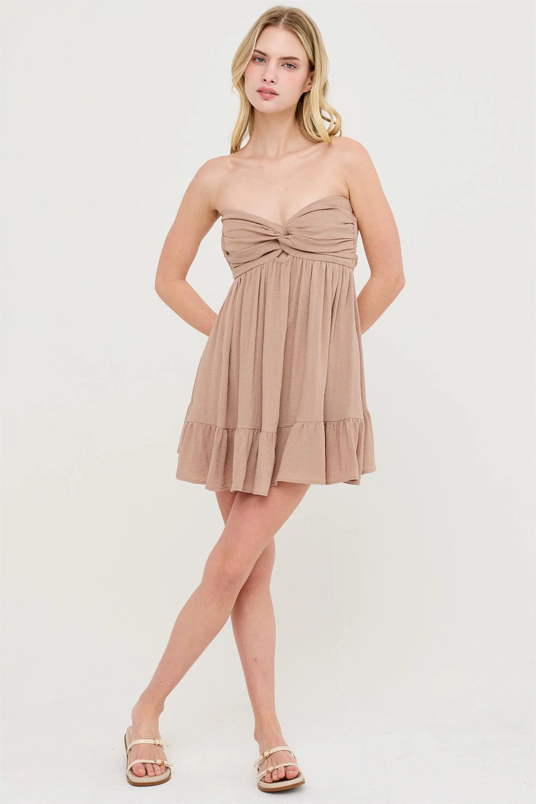 Golden Hour Mini Dress