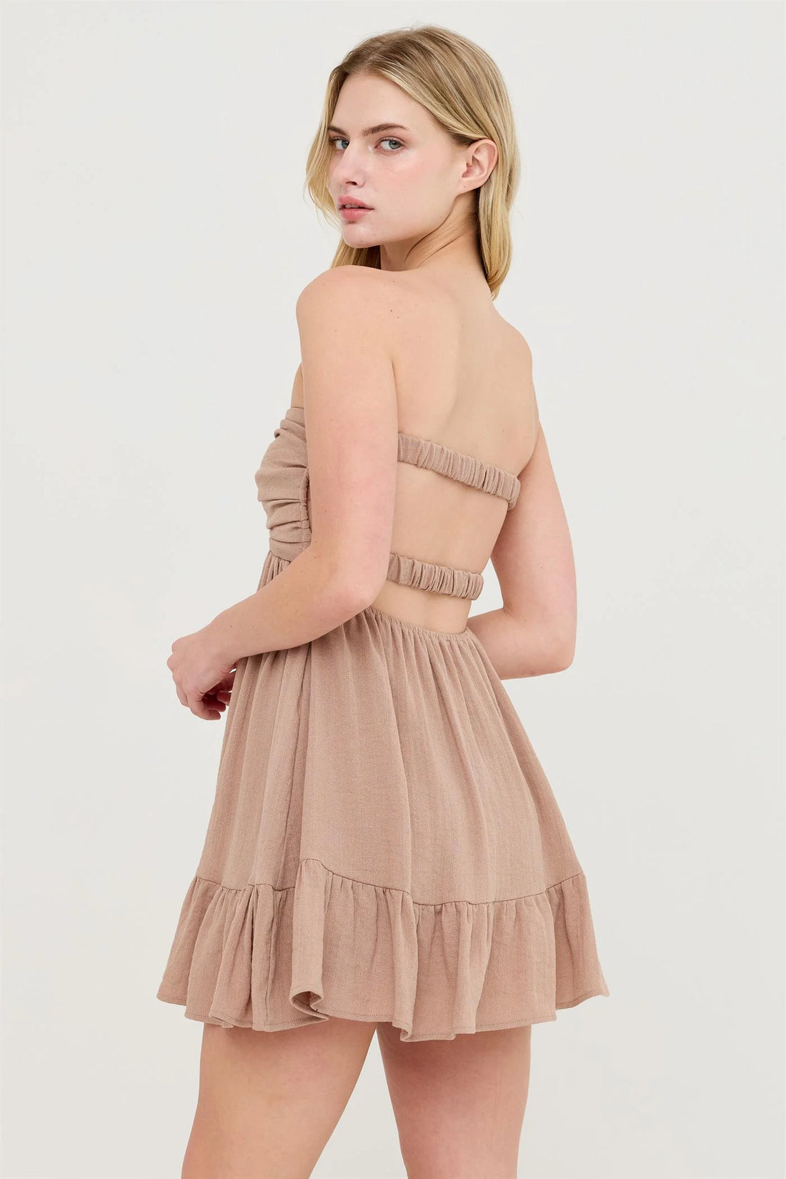 Golden Hour Mini Dress