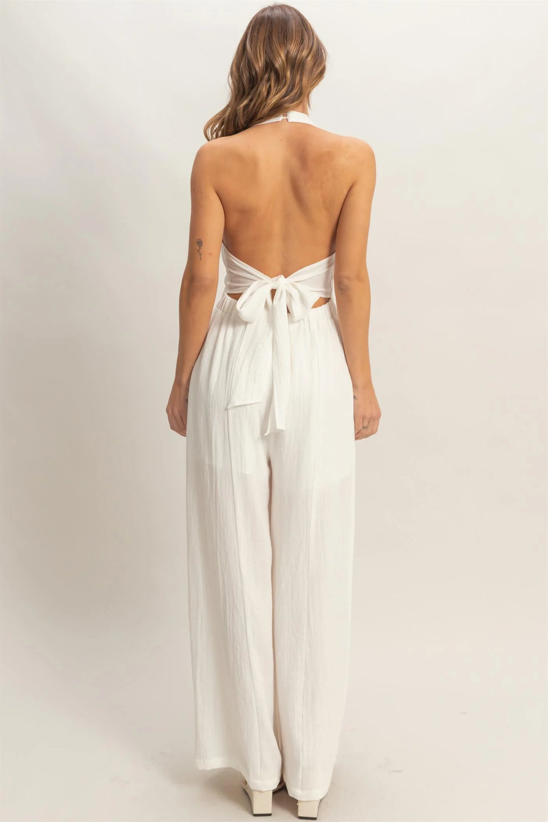 Summer Breeze Halter Jumpsuit