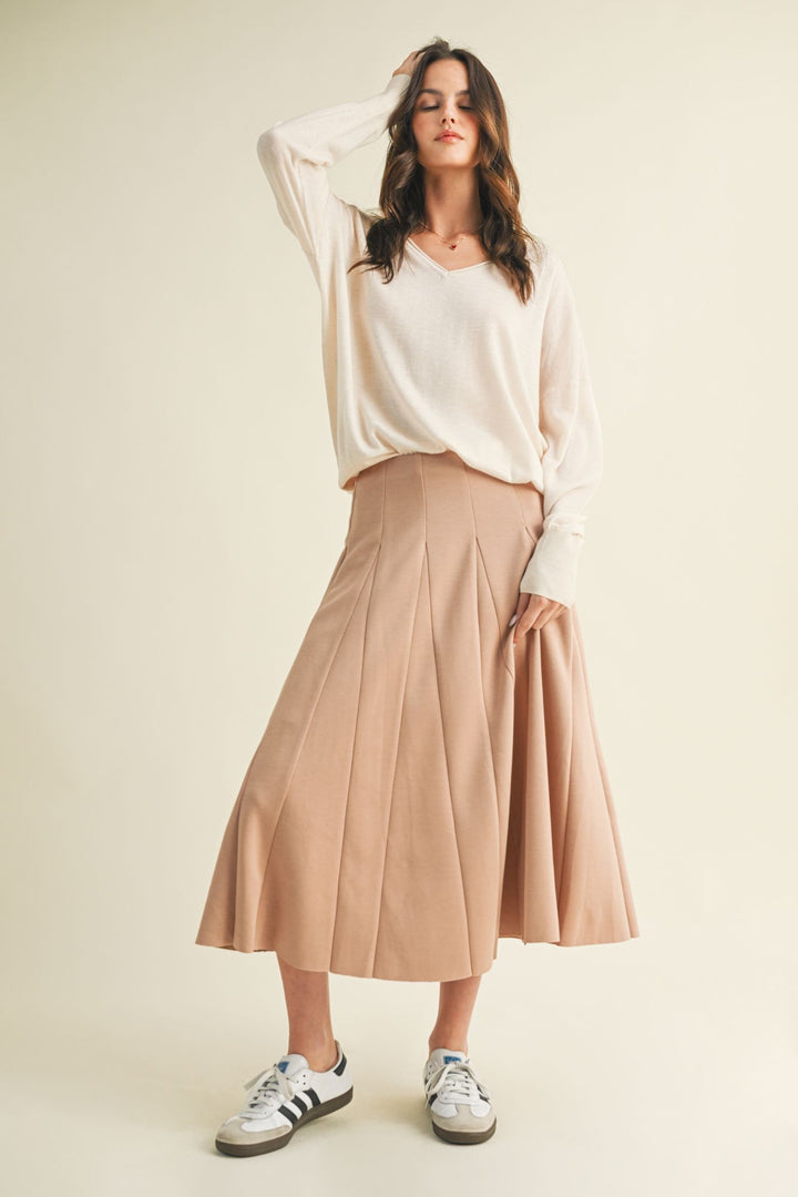 The Saddle Cream Sweater