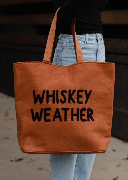 Whiskey Weather Tote