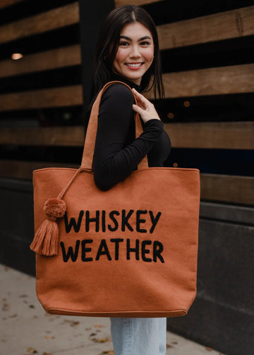 Whiskey Weather Tote